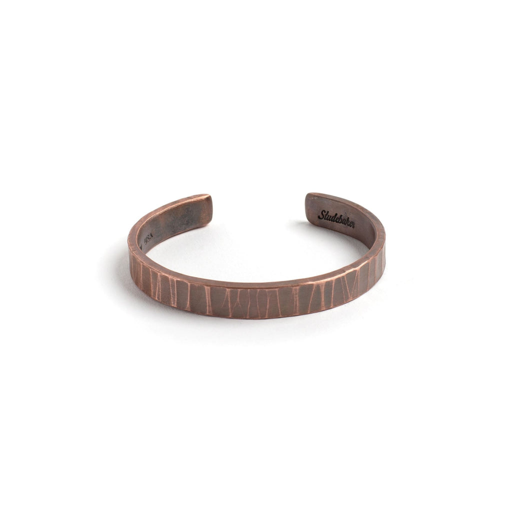 Bessemer Cuff: Copper / Work Patina / Medium