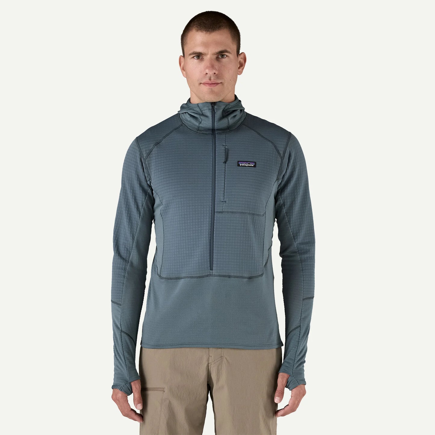 R1 Fleece Pullover Hoody - Utility Blue