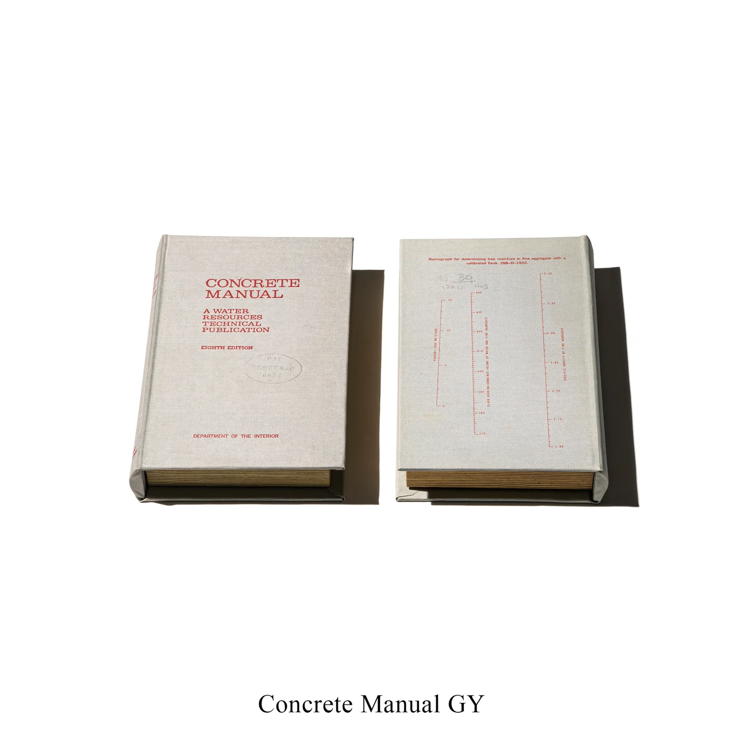 EMPTY BOOK: Concrete Manual BK