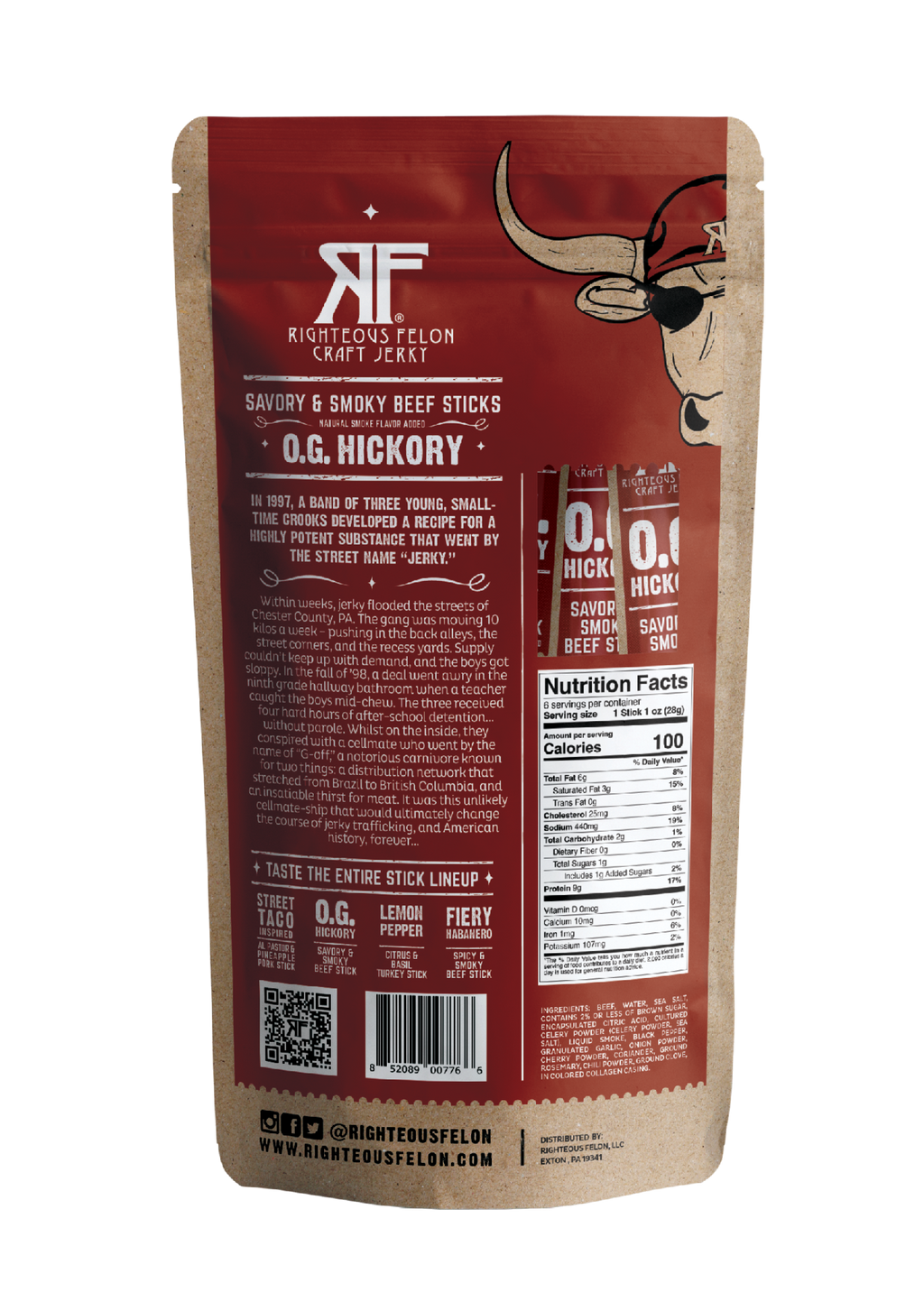 O.G. Hickory Beef Stick