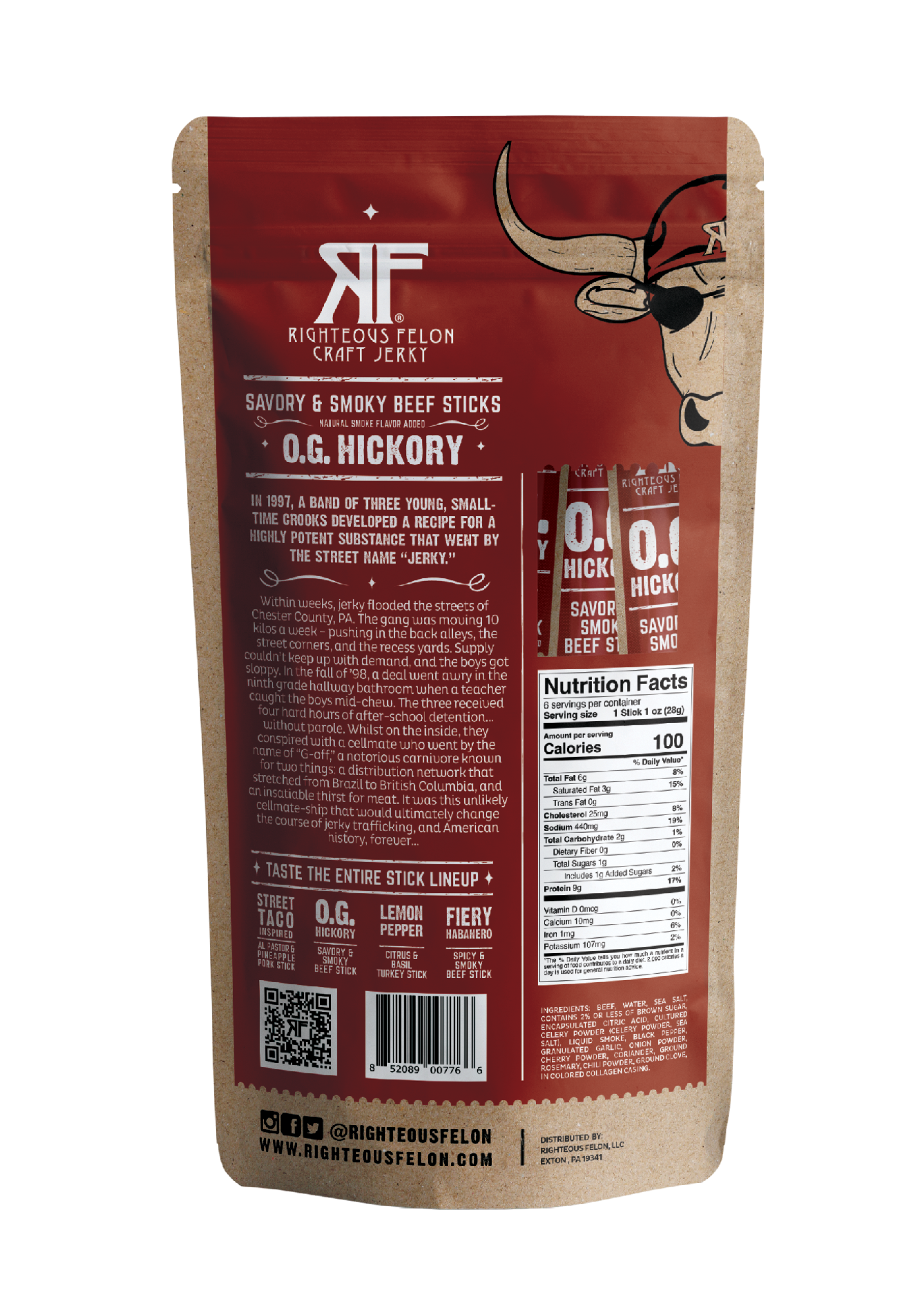 O.G. Hickory Beef Stick