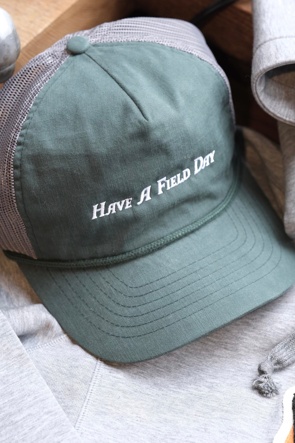 Georgia Script Rope Hat