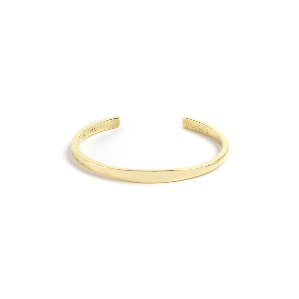 Workshop Cuff: Brass / Work Patina / Standard Weight / Large