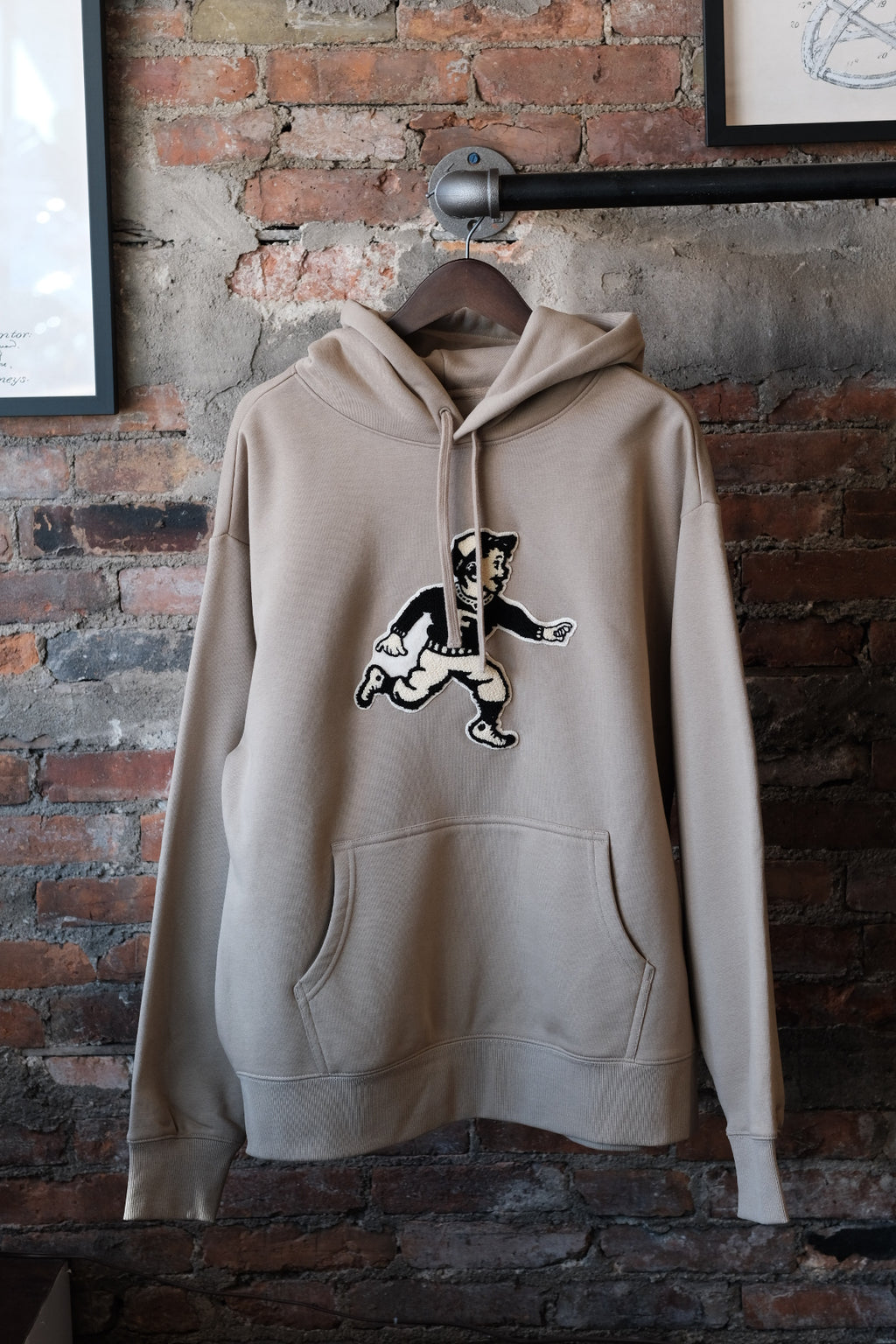 Run Boy Varsity Hoodie