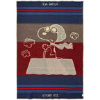 Snoopy Flying Ace Wool Throw Blanket: Snoopy Flying Ace