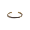 Workshop Cuff: Brass / Work Patina / Standard Weight / Medium