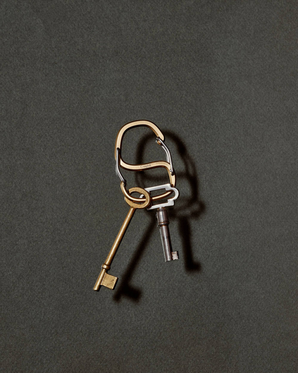 Coachwhip Carabiner: Vapor Black