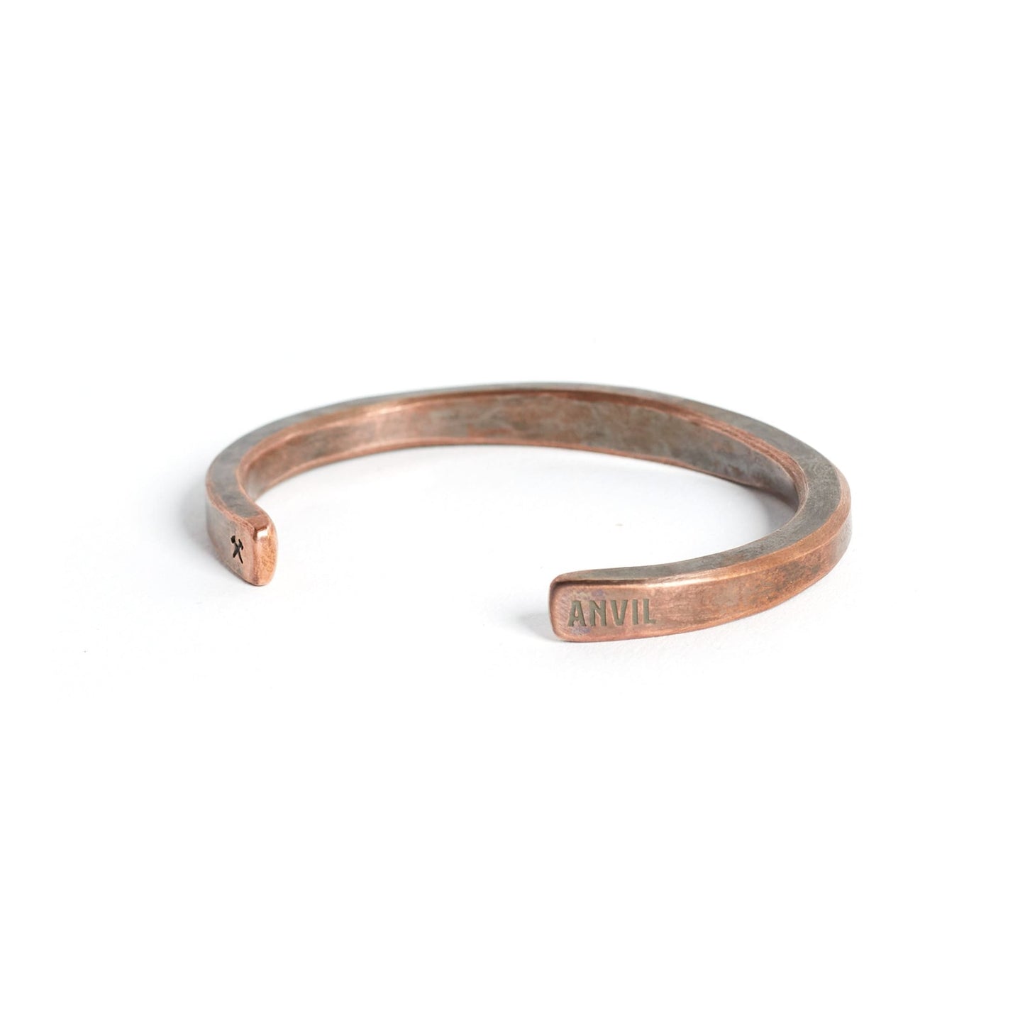 Workshop Cuff: Brass / Work Patina / Standard Weight / Large