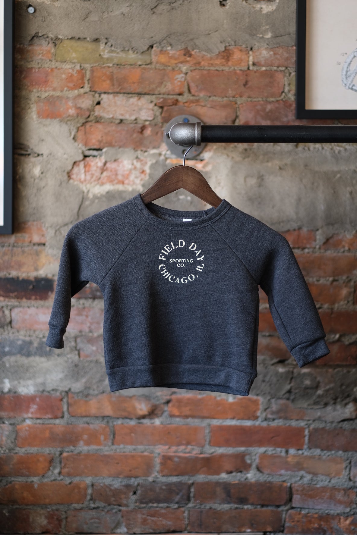 Toddler Sporting Co. Crew - Charcoal