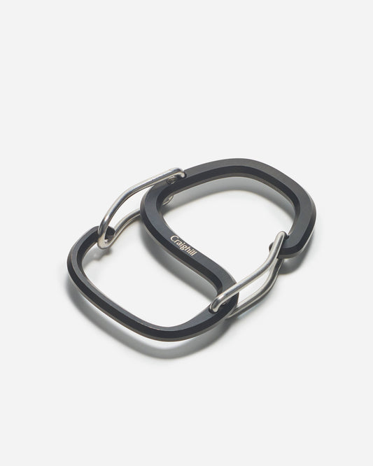 Coachwhip Carabiner: Vapor Black