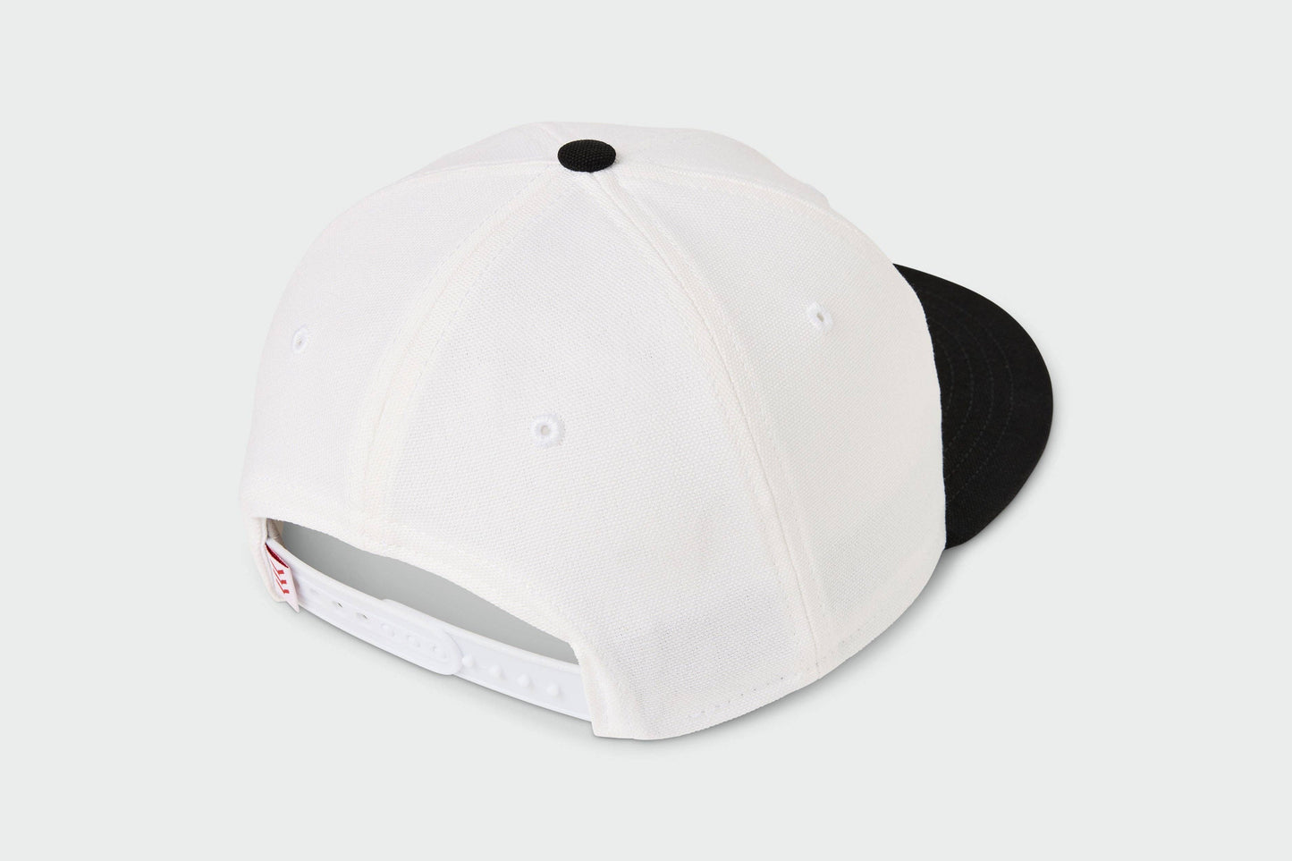 Chicago Upside Down - Upside Down Flatbill: White/Black/Silver