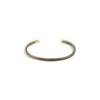 Workshop Cuff: Brass / Work Patina / Standard Weight / Large