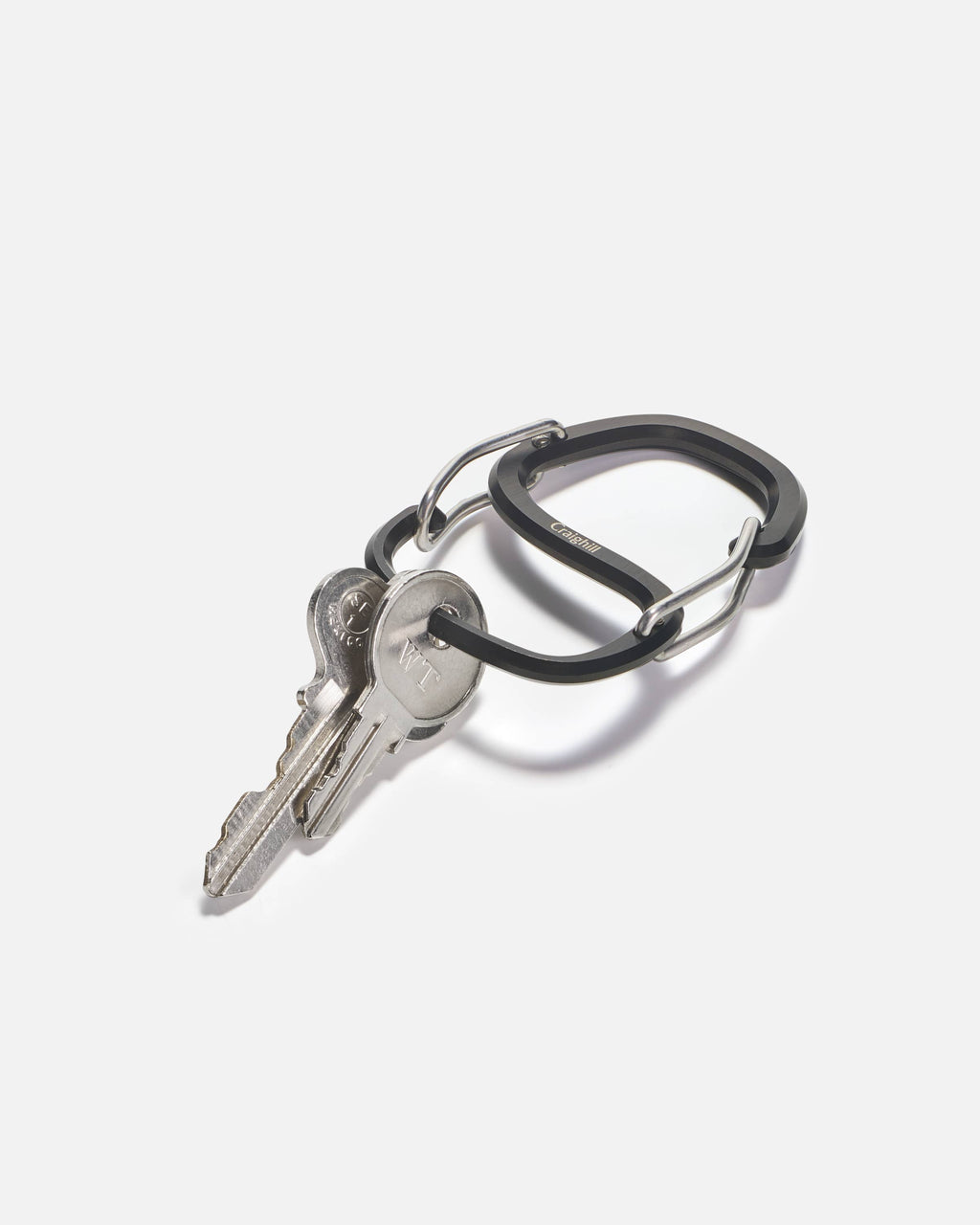 Coachwhip Carabiner: Vapor Black