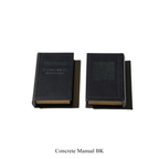 EMPTY BOOK: Concrete Manual BK