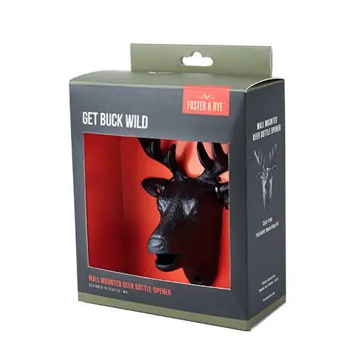 Deer Cast Iron Wall Mounted Bottle Opener