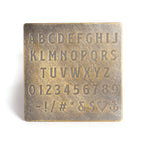 Otto Signet Ring: Brass / Work Patina / 10