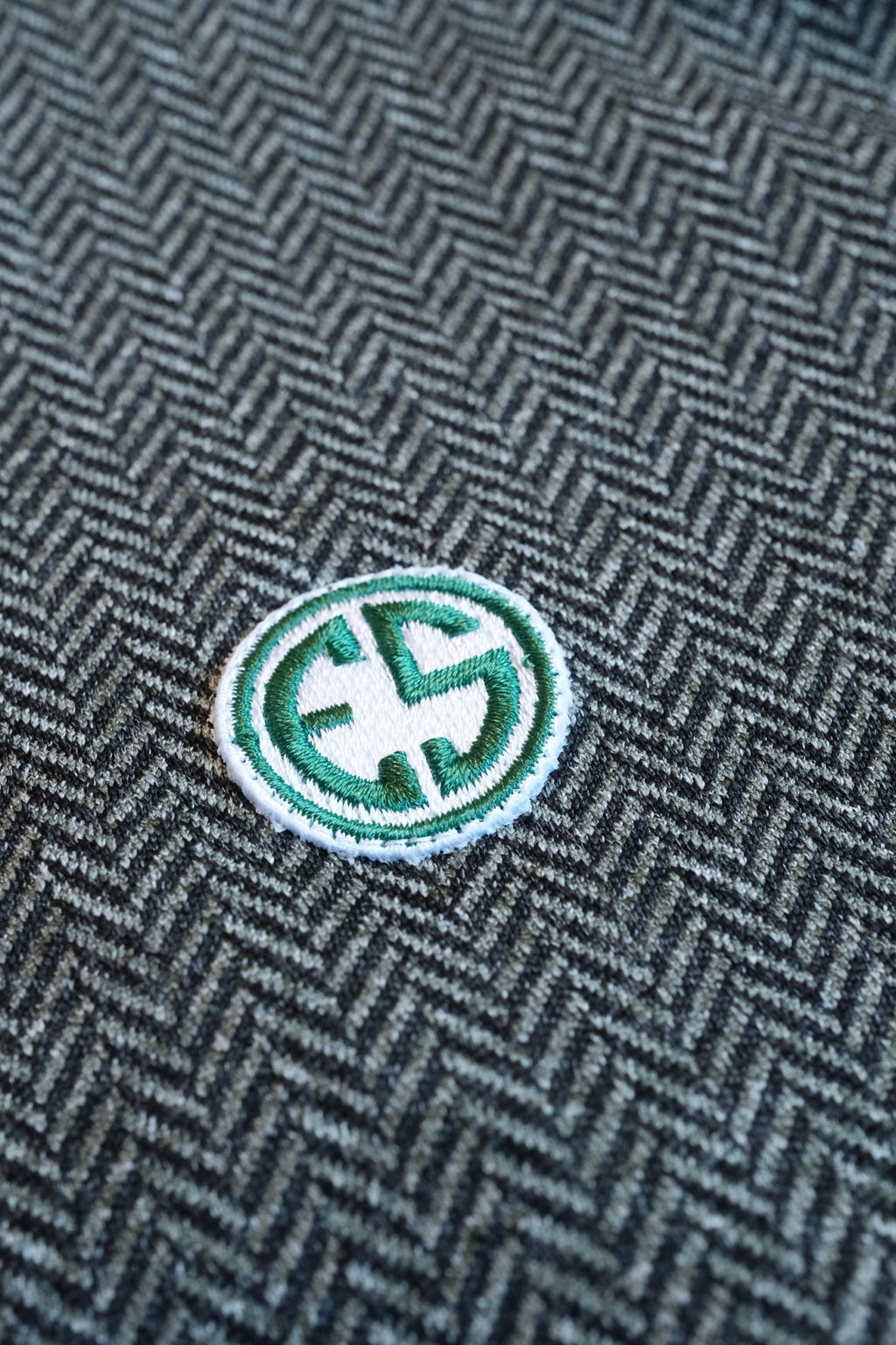 Palmer Performance 1/4 Zip - Evans Scholars Edition - Field Herringbone