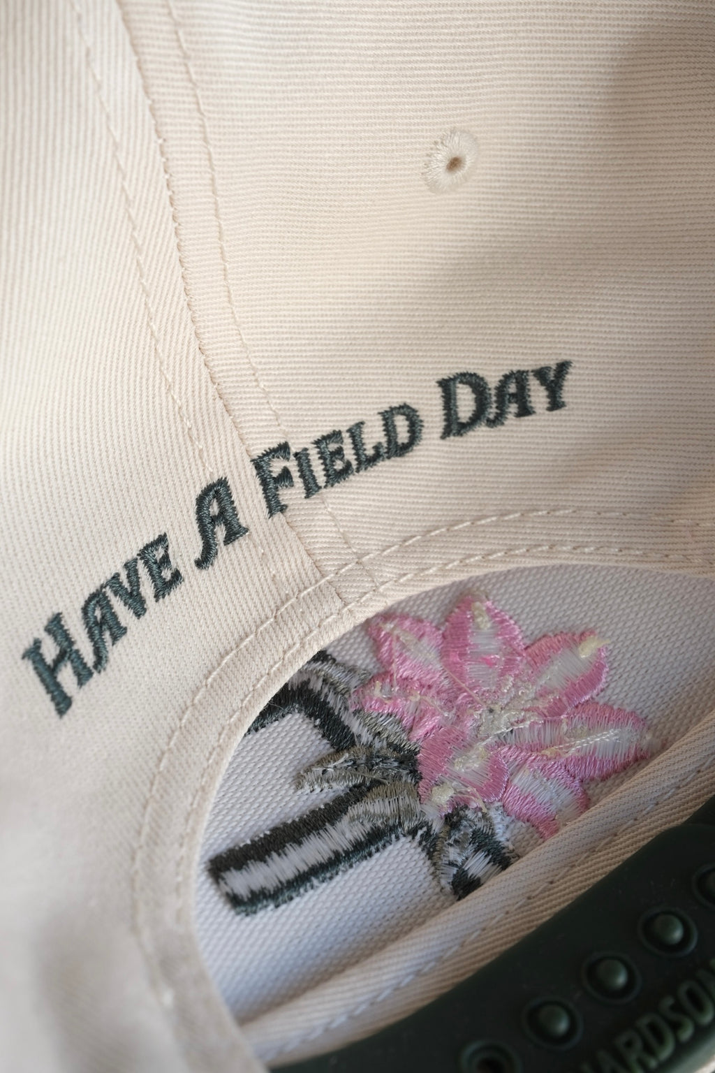 Floral Flyer Snapback - Forest Green 2 Tone
