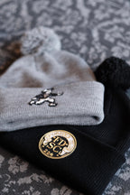 Sporting Club Bullion Pom Cuff Beanie