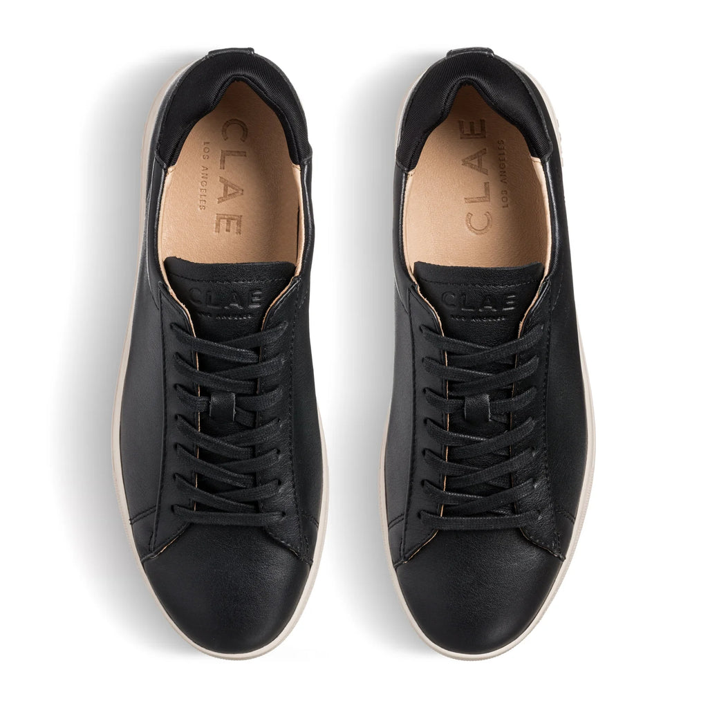 Bradley - Black Milled Leather