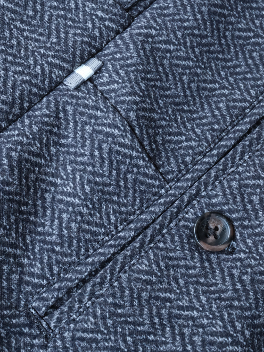 Belfry Performance Short - Black Herringbone