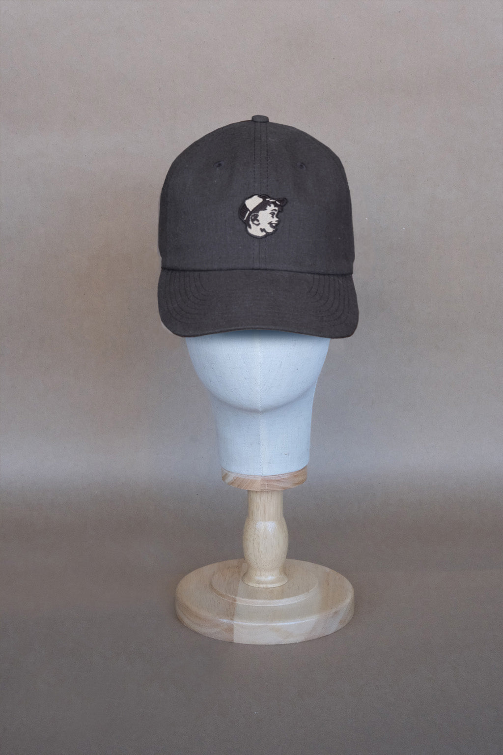 Boyhood Dad Hat - Coal Linen