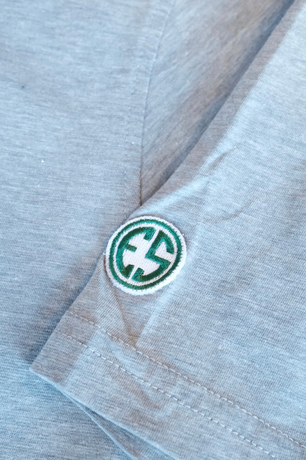 Francis 4 Button Pocket Polo - Evans Scholars Edition - Cloud Heather