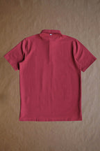 Cafferty Performance Jacquard Polo - Red Line Houndstooth