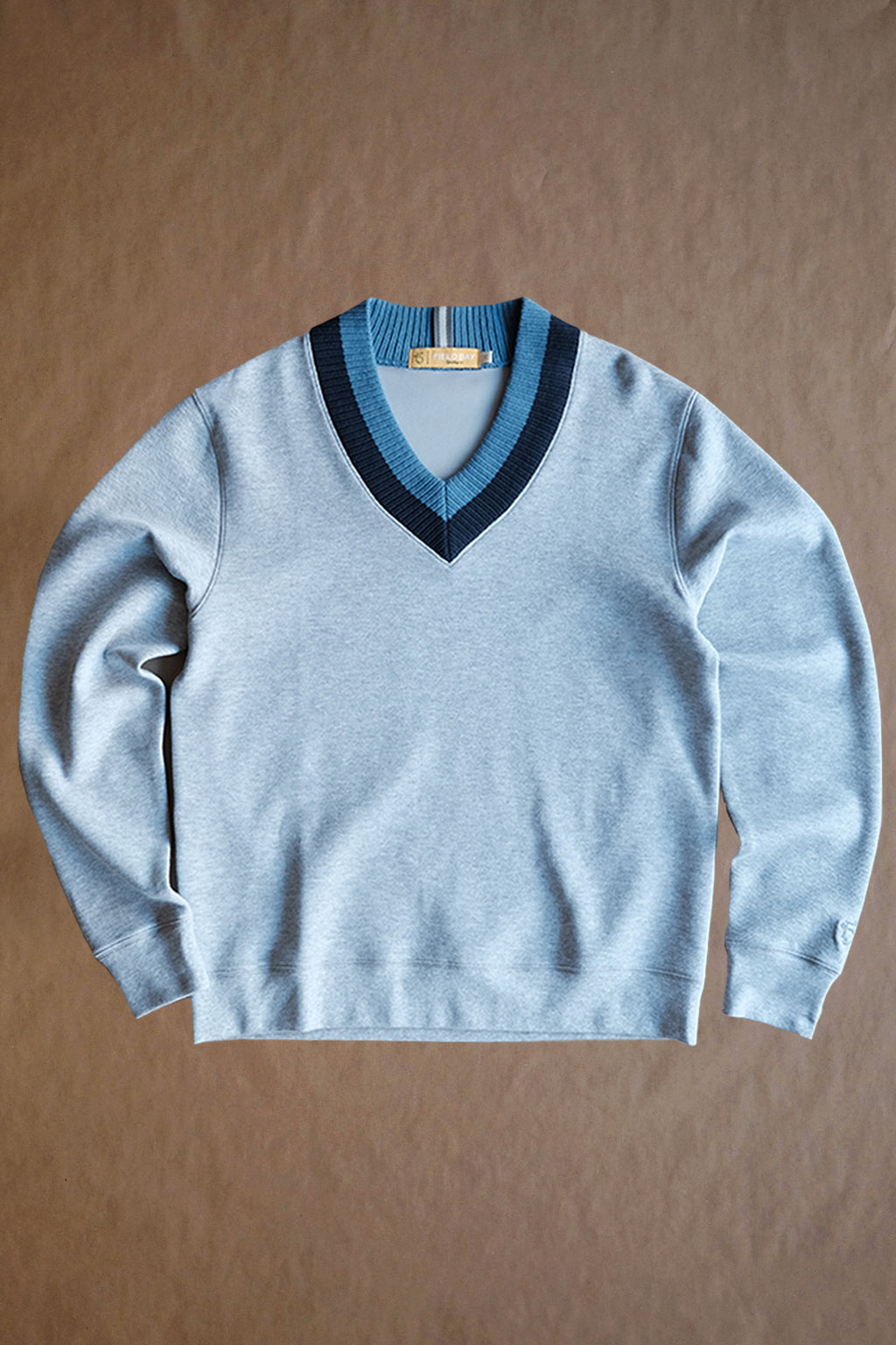 Carter Cricket Sweater - Lt. Grey Heather