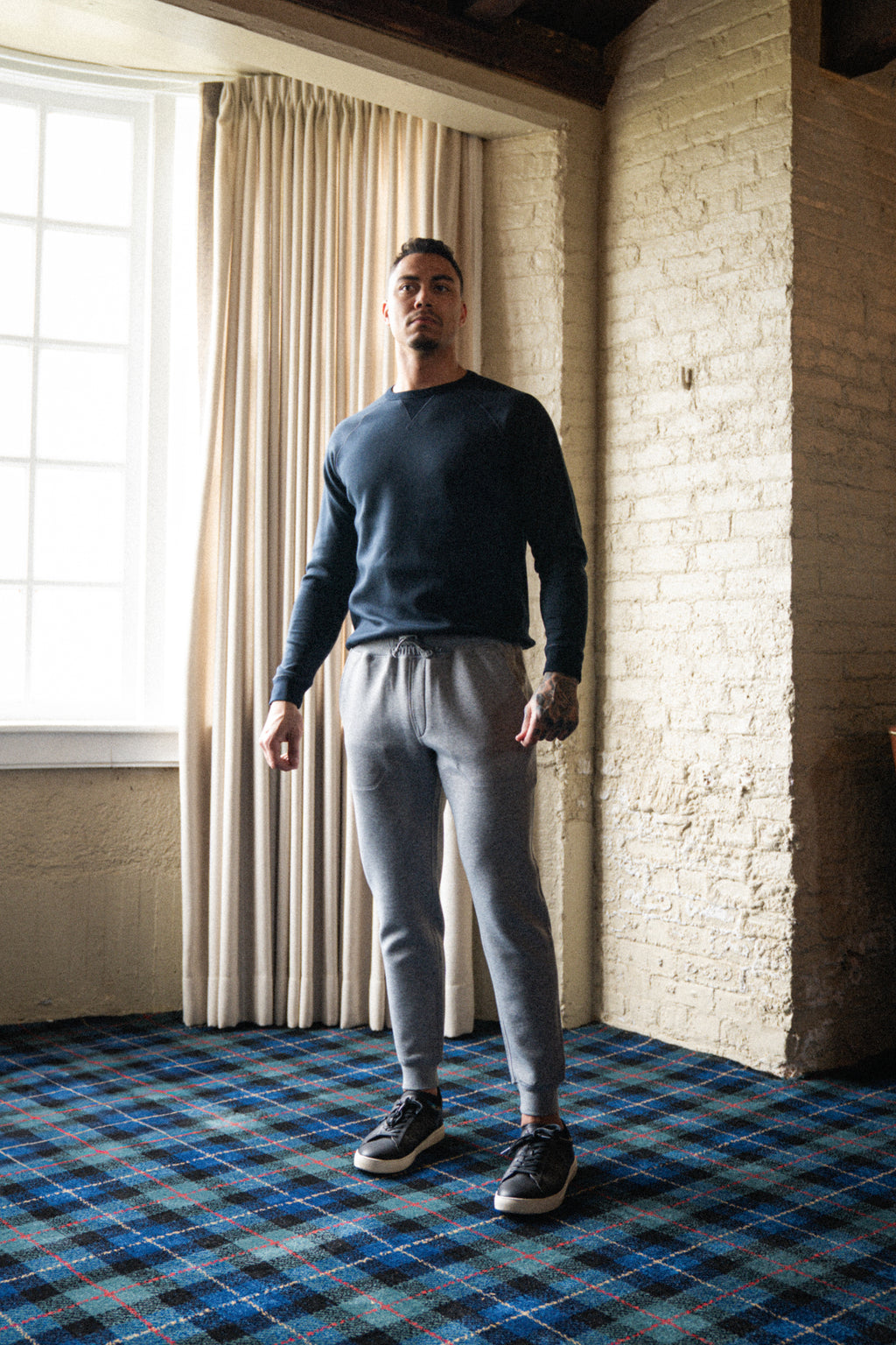 Hynds Sweatpant - Light Grey Heather