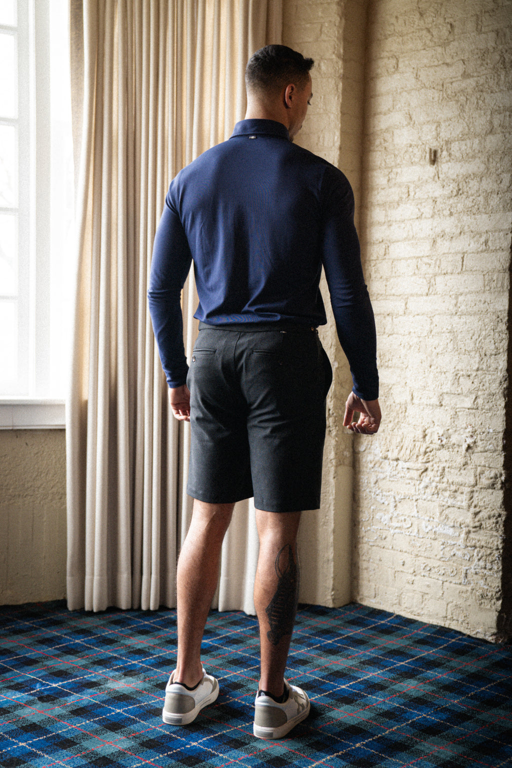 The Belfry Short - Black Mix