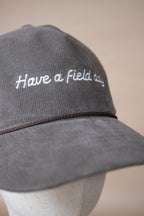 Script Corduroy Rope Hat - Peanut