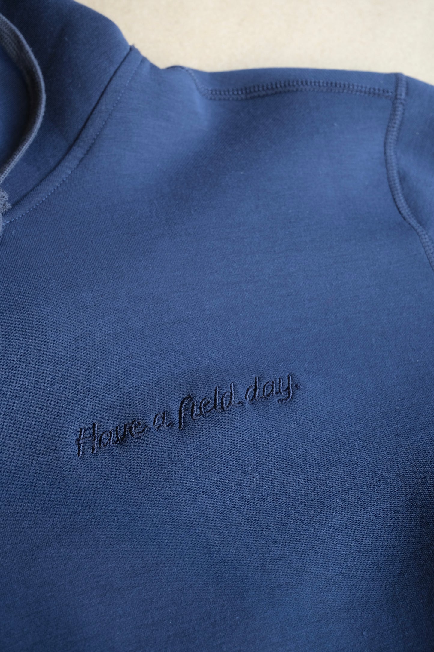 Script Hynds Hoodie - Navy