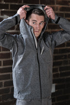 James 3 Layer Rain Jacket - Exploded Grey Donegal