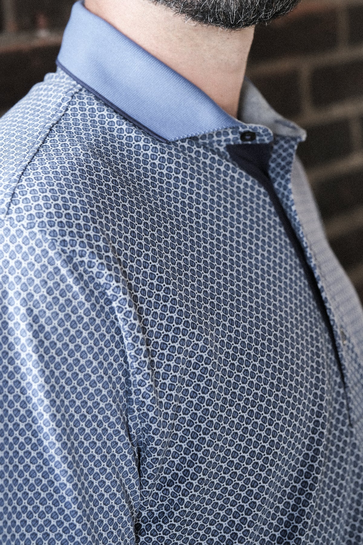 The Dunne Performance Polo - Burnham Arrowhead Print