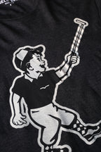 Run Boy Putter Raise Tee - Black Heather