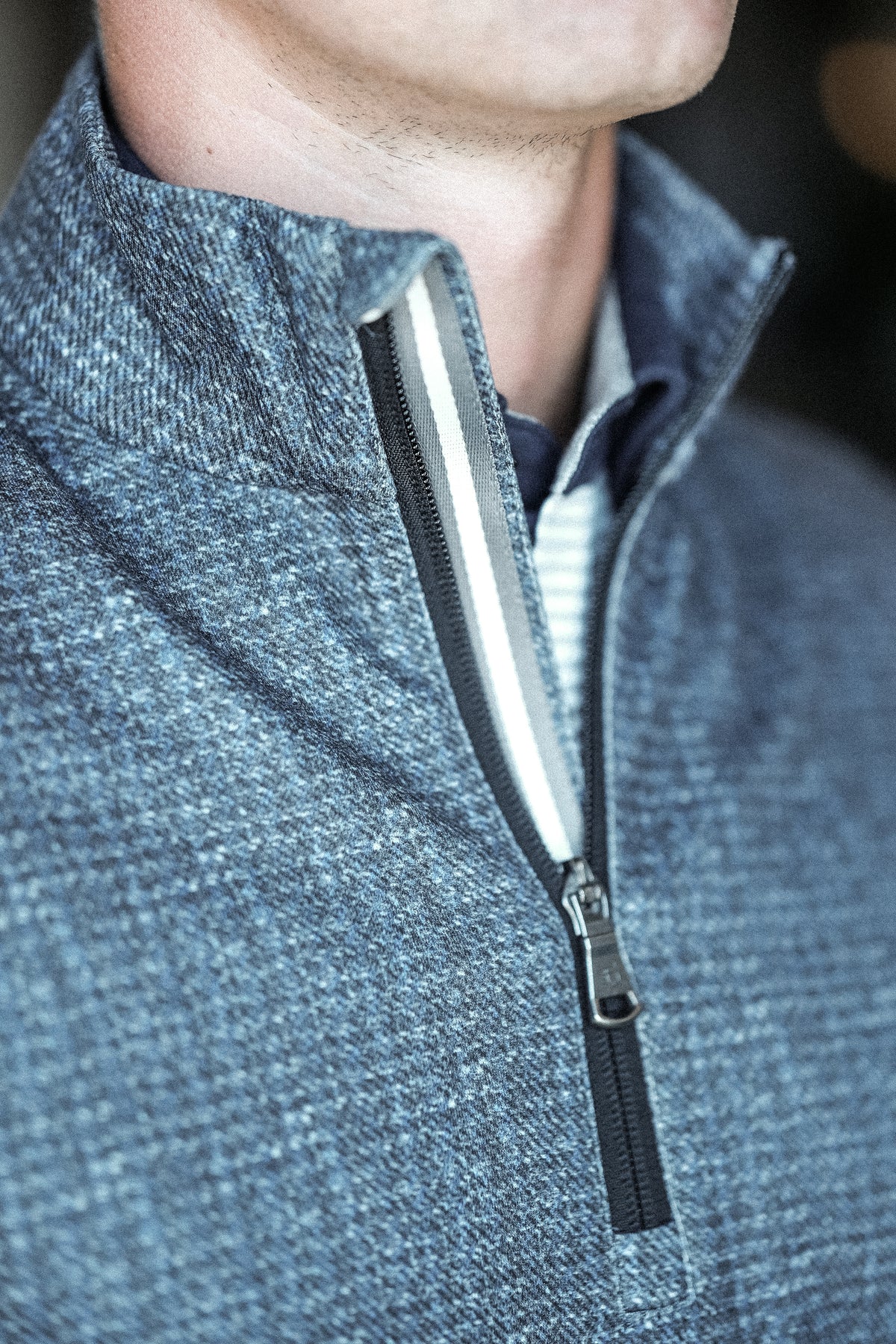 The Dunbar 1/4 Zip - Shedd Hatch Check