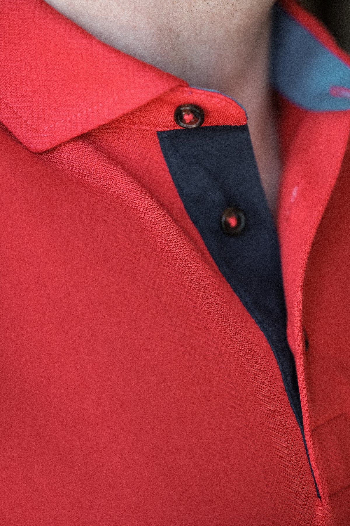 Mettille Performance Polo - Ruth Herringbone