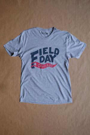 Downwind Tee - Light Grey Heather
