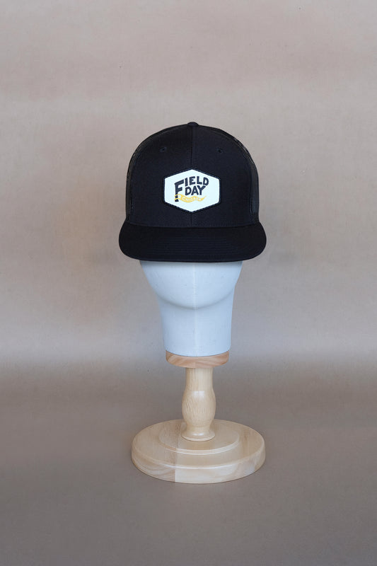 Downwind Trucker Hat - Black