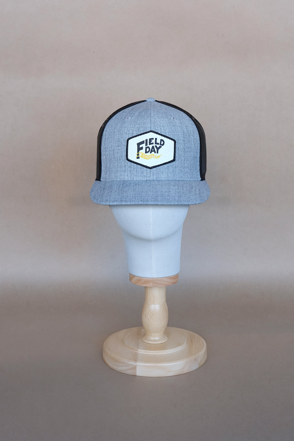 Downwind Trucker Hat - Grey/Black