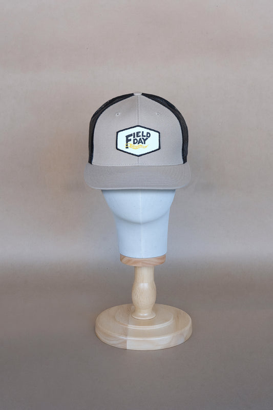 Downwind Trucker Hat - Khaki/Black