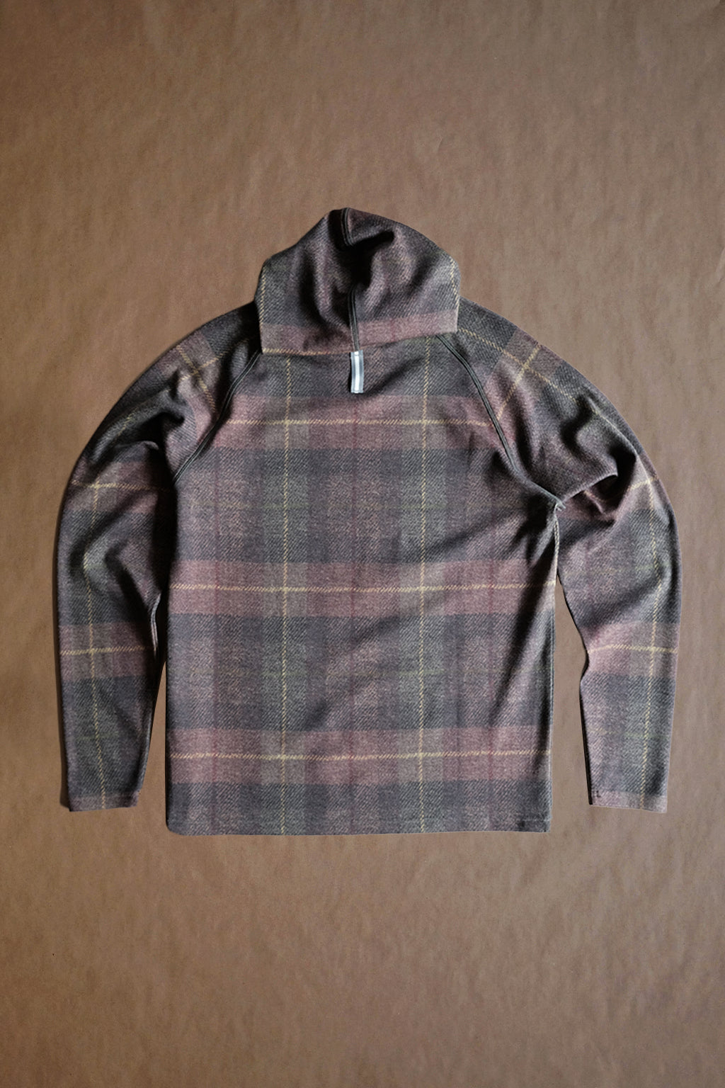 Dunbar Hoodie - Walnut Multi Check