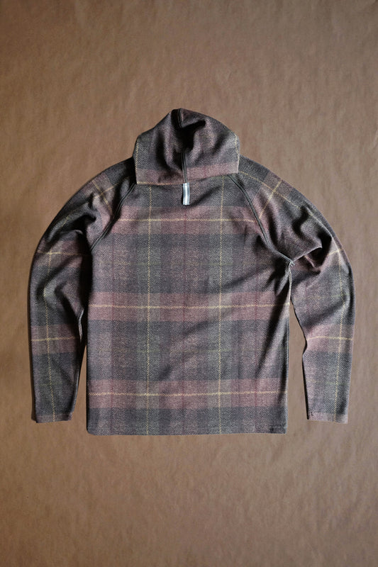 Dunbar Hoodie - Walnut Multi Check