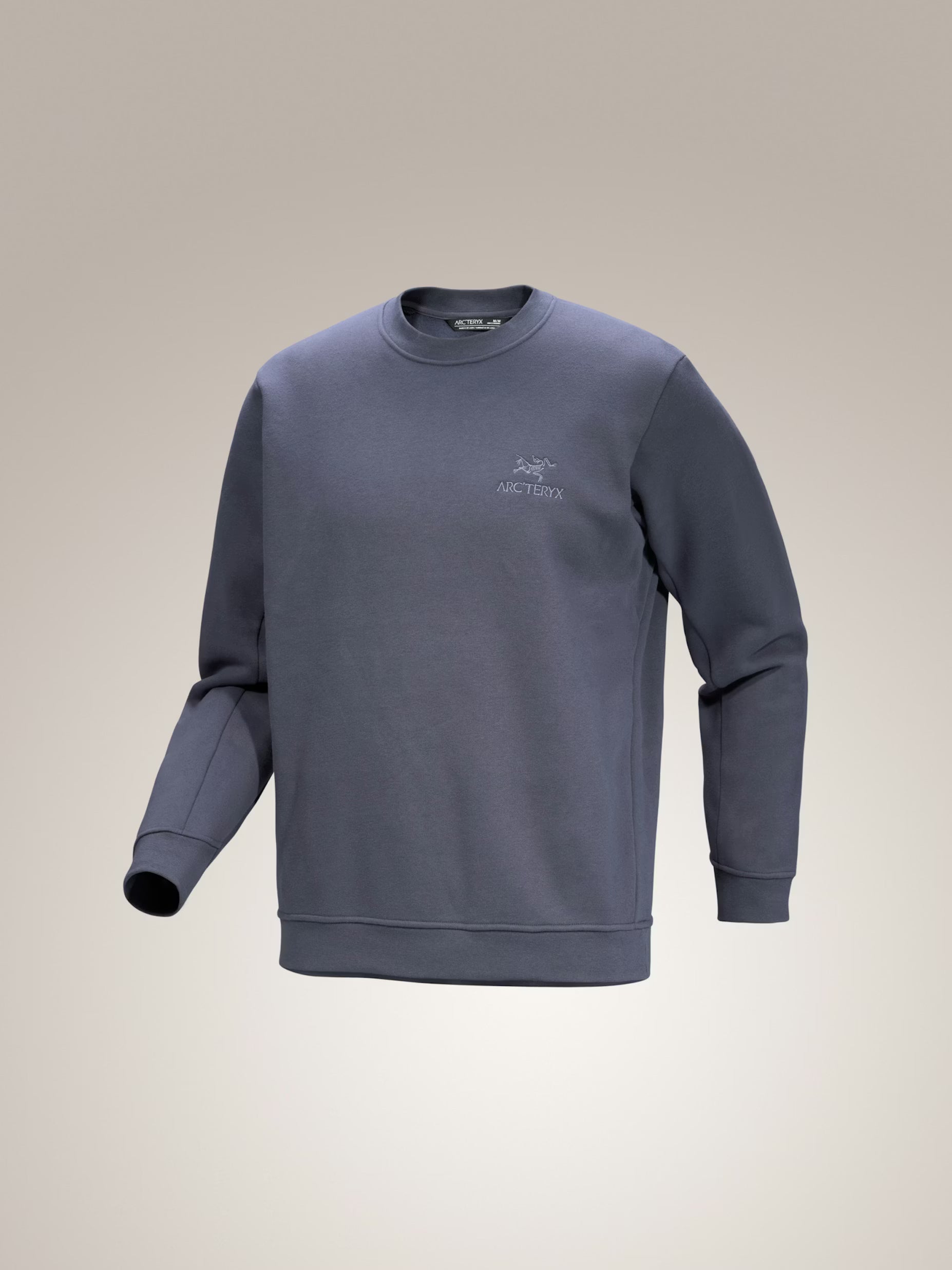 Emblem Fleece Crew - Dk Stratus