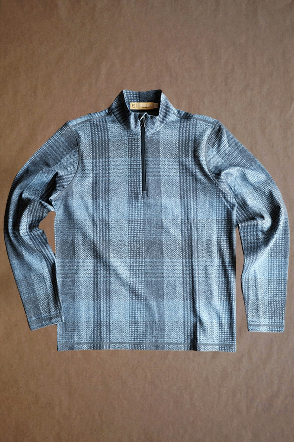 The Dunbar 1/4 Zip - Wilson Multi Check