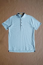 The Fessenden Polo - Burnham Heather Tonal Houndstooth