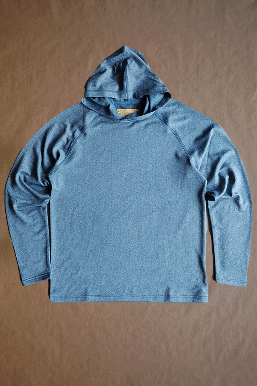 The Palmer Performance Hoodie - Shedd Herringbone