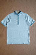 Varner Performance Pique Polo - Burnham Heather/Shedd Print