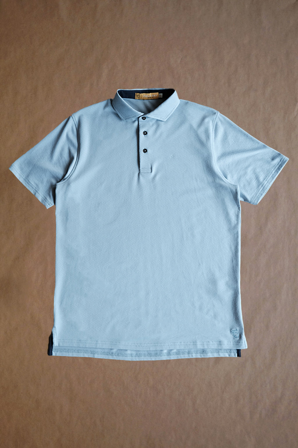 Mettille Performance Polo - Burnham/White Step